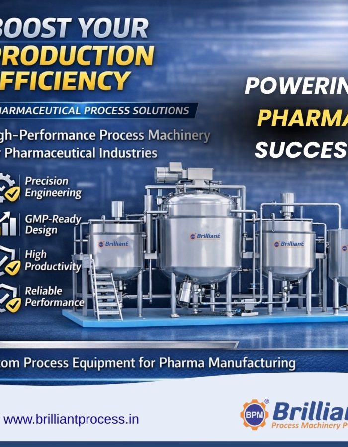 The pharmaceutical industry requires the highest standards of hygiene, precision, and reliability in its production processes.