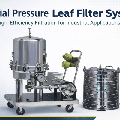 Zero Hold-Up Filter Press (Sparkler Filter) for Pharmaceutical and Chemical Industries